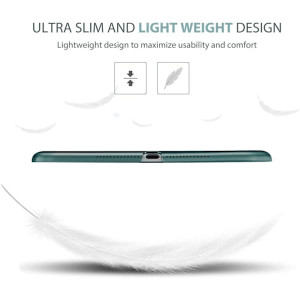 iPad Case 9.7 inch iPad 6th/5th Generation 2018 2017 (Model: A1893 A1954 A1822 A1823), Ultra-Thin Lightweight Case