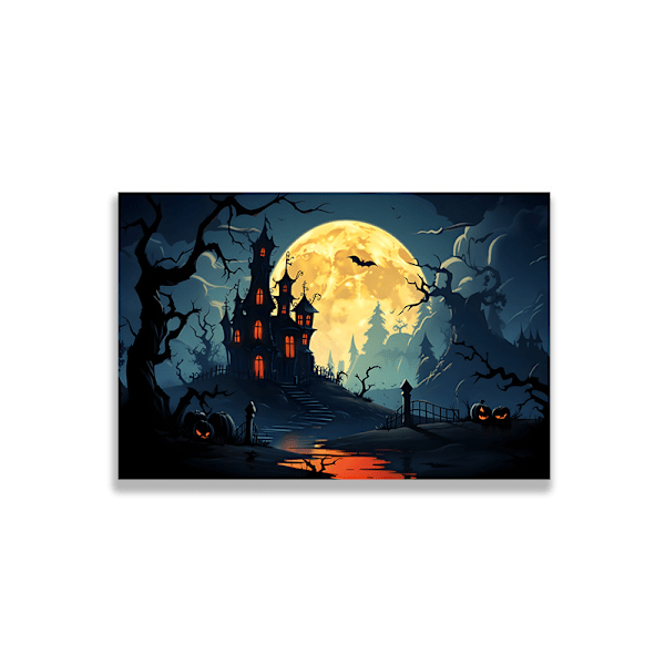 Halloween-paikka-alustat, 4 kpl setti, lämmönkestävät, liukumattomat, tahrankestävät, helppo puhdistaa