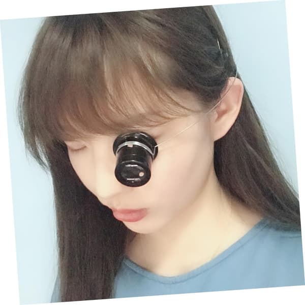 3 stk bærbar forstørrelseslupe for urmakeri smykker kompakt å bære