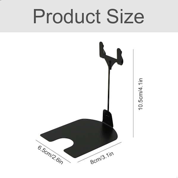 Prislappholder - Metall Stativ for Visning av Navneskilt, Restaurant, Supermarkeder, Bakeri, Kommersiell