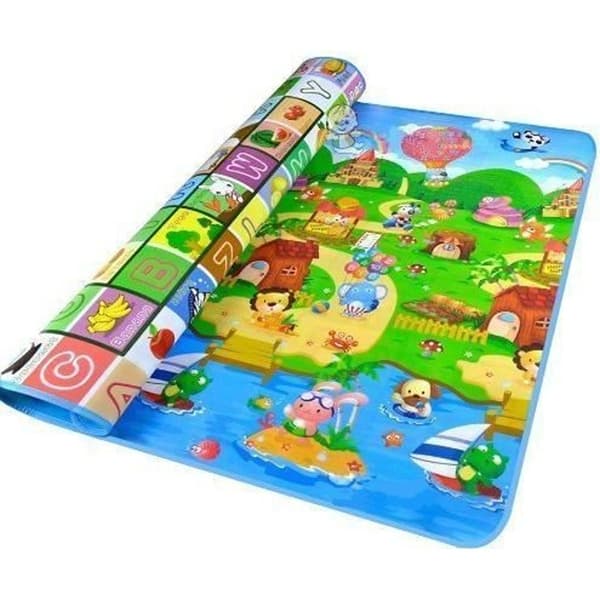 Baby Play Mat, 200*180CM Soft Puzzle Mat PR Crawling Waterproof Floor Mat 0.5cm Thickness