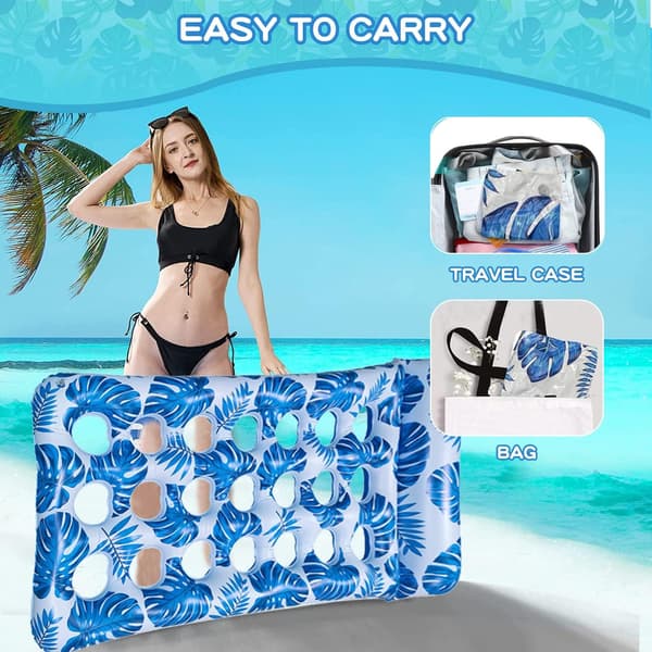 Inflatable Pool Mattress, Inflatable Hammock 180cm*80cm, Floating Mattress Inflatable Aqua Pool Chair Inflatable Mesh Raft, {bt}