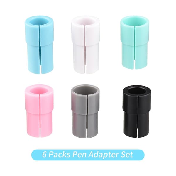 6 stk. Penadapter sæt Markørholder Erstatning Kompatibel med Cricut Explore Air 3/Maker 3 [db]