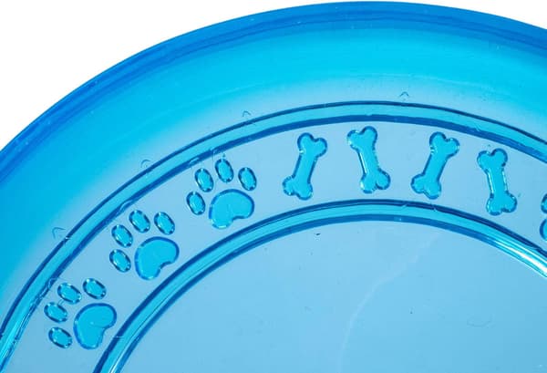 Gummi Frisbee Hundeleke - BLÅ