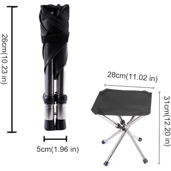 Foldable Compact Stool, Outdoor Folding Stool, Small Foldable Portable Stool, Small Camping Stool small