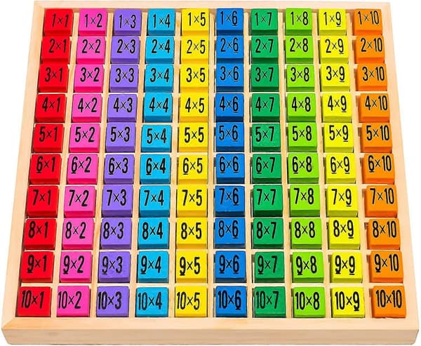 Baby Mathematical Educational Toy Math Intelligence Stick Wooden Number Counting Sticks