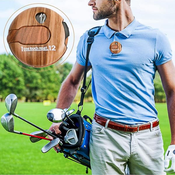 Profesjonell golfslagteller, nøyaktig golfpoengteller for golfere, gave