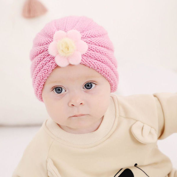 Barnelue for barn, utendørs babylue, beanie-lue for gutt og jente, søt vinter- og høstlue