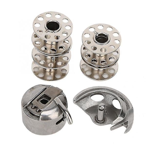Sewing Tool Bobbins + Bobbin Cases + Sewing Accessories for Old Household Sewing Machines