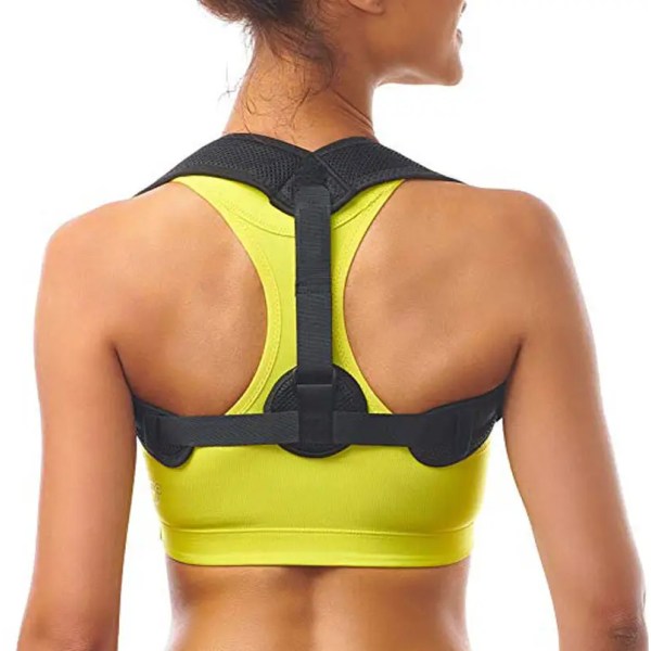 2 stykker-Posture Corrector for kvinner og menn - Justerbar skulderstillingsskinne - Clavicle Brace for holdningskorrigering og justering - Invis
