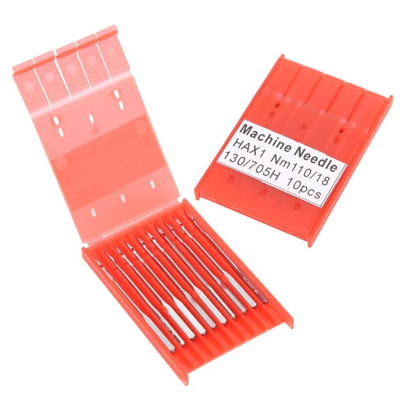 20 Pcs Sewing Machine Needles Universal Household Sewing Tools with Storage Box for Tailors Nm110/18 0.1 0.1