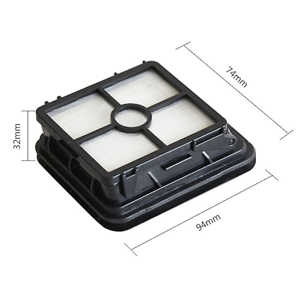 Rullebørstefilter-udskiftningstilbehør Kompatibel med Crosswave Cordless Max Serie 2554 2590 2593 2596 V