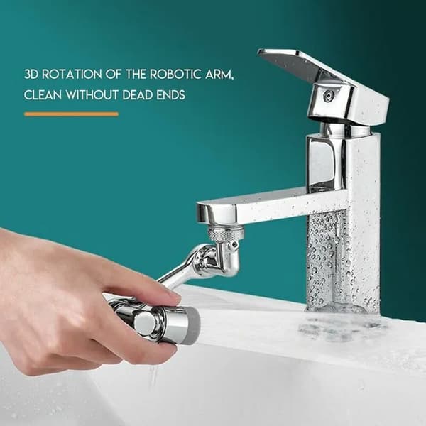 Faucet Extender, 1080° Rotatable Anti-Splash Filter Faucet Swivel Spray