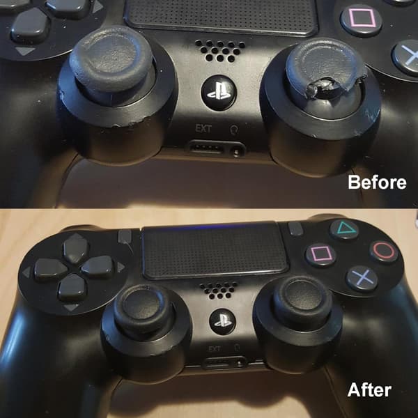6 par (12 stk.) udskiftelige joystick-tommelfingergreb til PlayStation 4 PS4-controller - 12 stk.