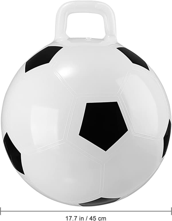 Hoppeball med håndtak, kenguru-hoppeball, hoppeball, sitte-hoppeball 45 cm