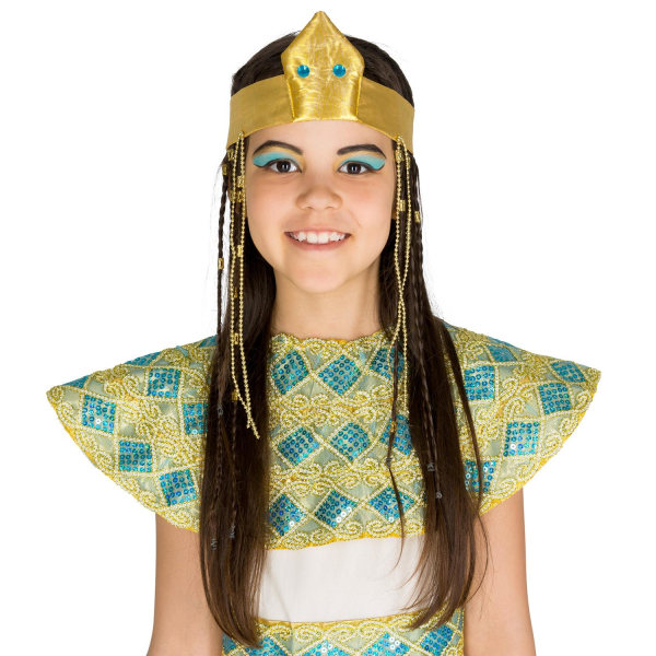 tectake Kleopatra børnekostume White 152 (12-14y)