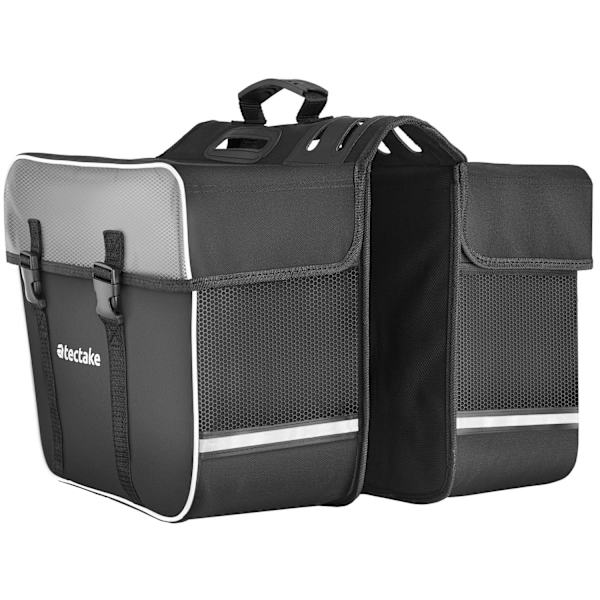 tectake cykeltasker 35 liter Black
