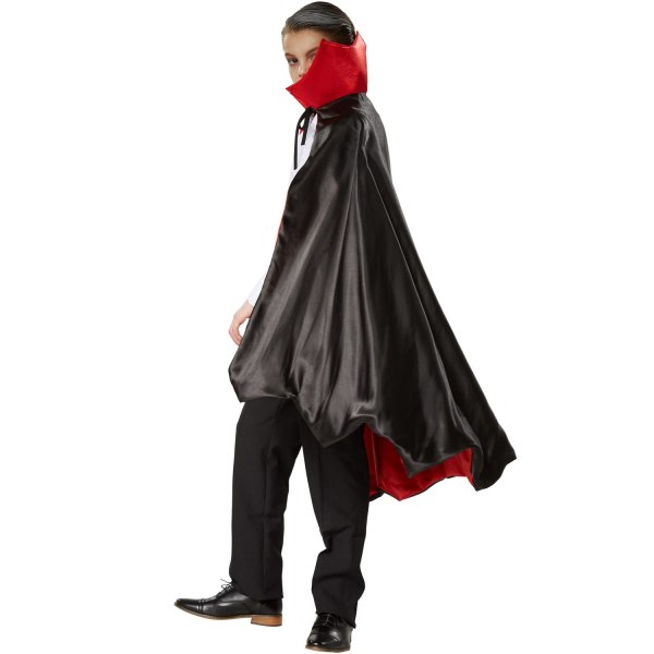 tectake Børnekostume vampyrkappe flagermus - 72 cm 72 cm Red one size