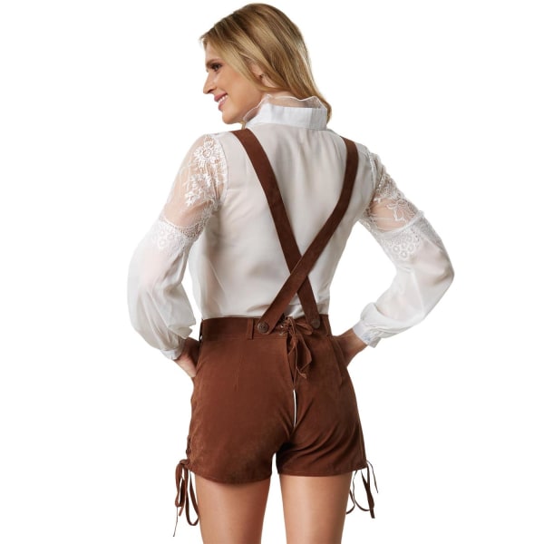 tectake Lederhosen Kiel Brown M