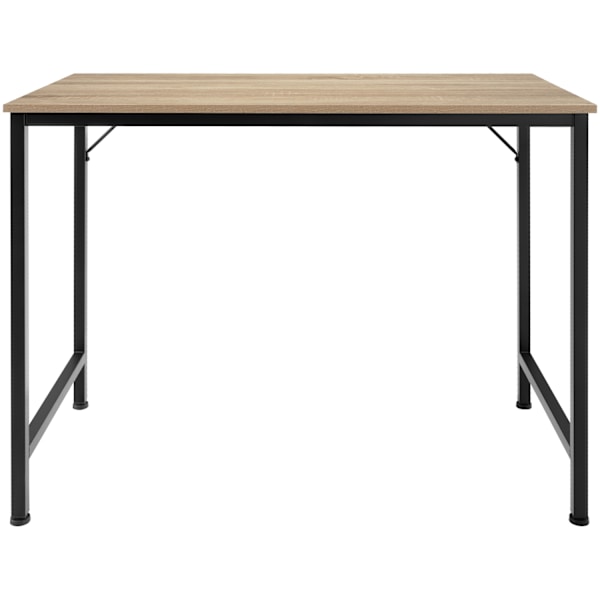 tectake Jenkins skrivebord -  Industrielt lyst træ, egetræ Sonoma Light brown
