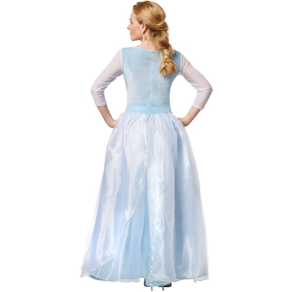 tectake Prinsessekjole Askepot kostume White XL