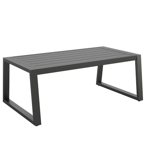 Havemøbelsæt Captive i reb-design - Sæt 2 (1 x sofa / 1 x bord) Graphite grey