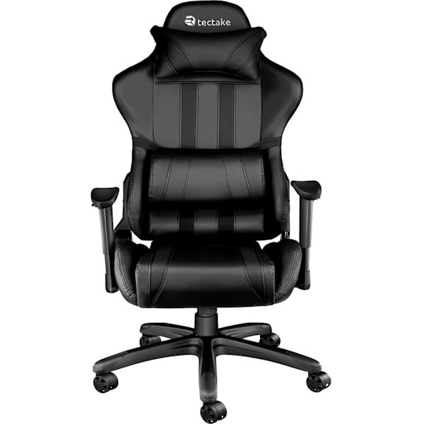 tectake Premium gamerstol -  sort Black