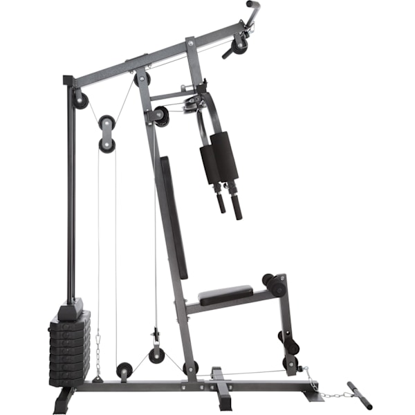 tectake Træningsstation home gym Black