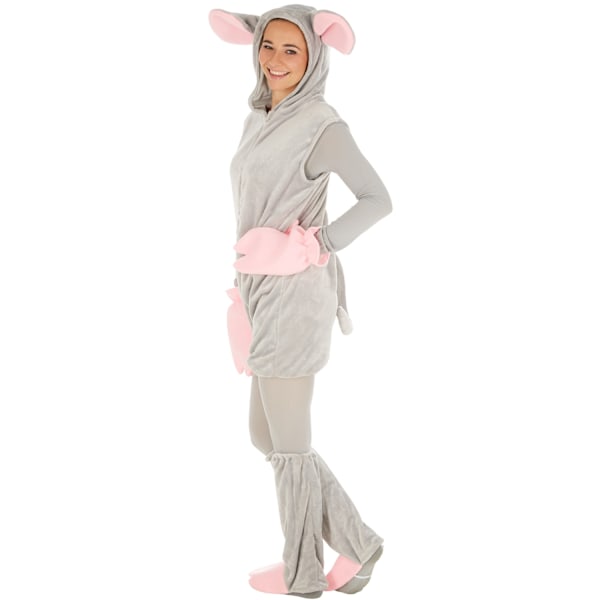 tectake Unisex kostume Mus Grey L