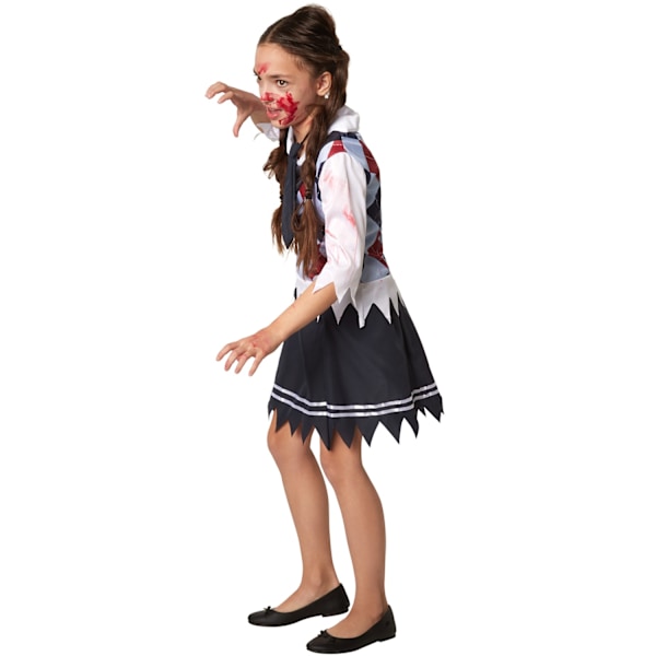 tectake Halloween skolepige børnekostume MultiColor 116 (5-6y)