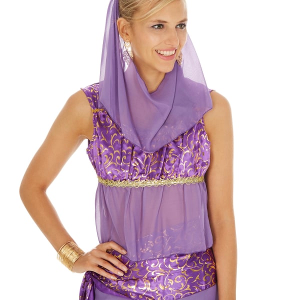 tectake Orient Lady kostume Purple L