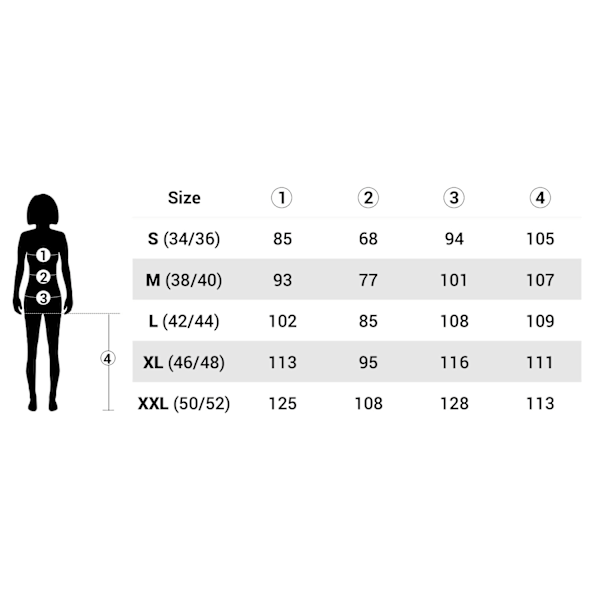tectake Ulvekvinde kostume Grey XL