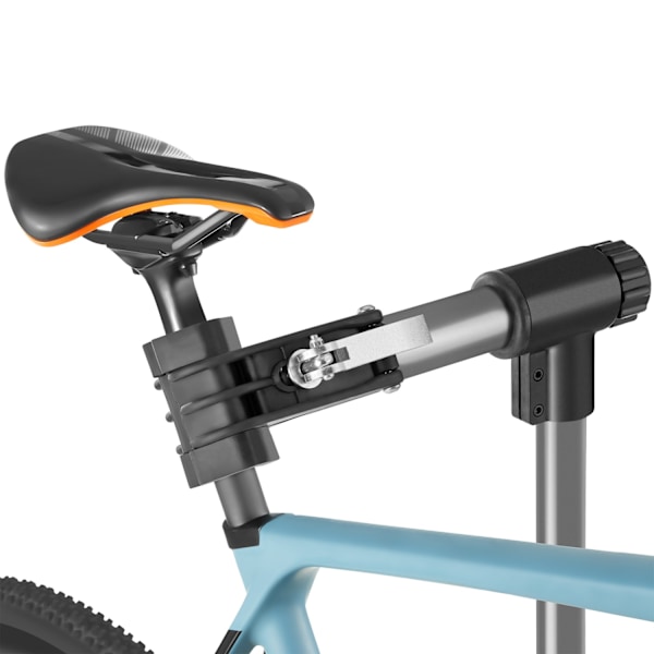 tectake Cykel reparationsstativ inkl. værktøjsbakke Black