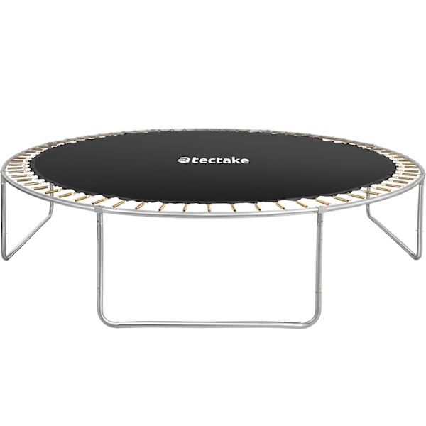 tectake Trampolin med sikkerhedsnet - 396 cm 396 cm Blue