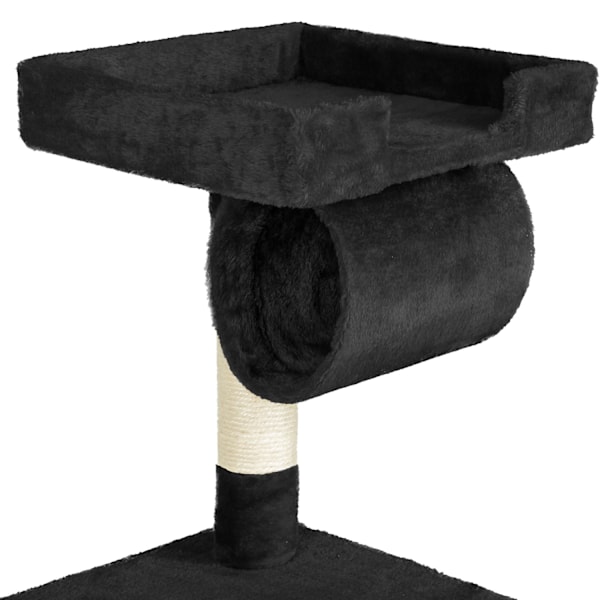 tectake Kradsetræ Mike -  sort Black