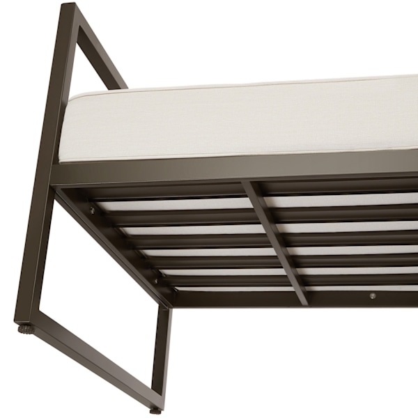 tectake Loungesæt Comosa til 7 personer, XXL-polstring Beige
