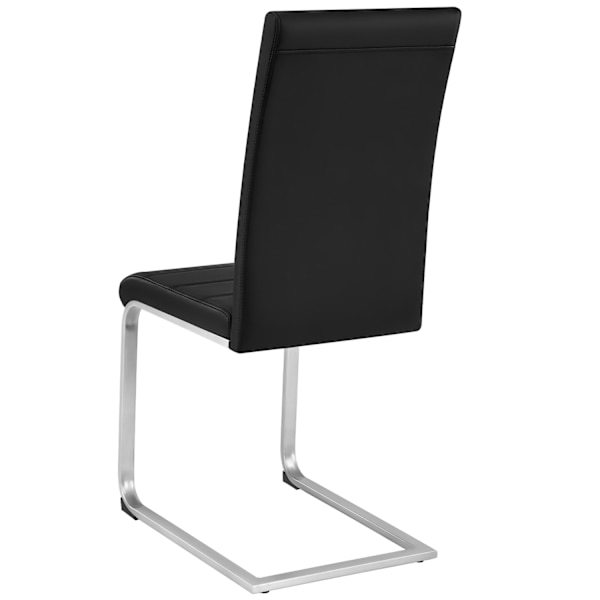 tectake Spisebordsstol Bettina, sæt -  sort Black