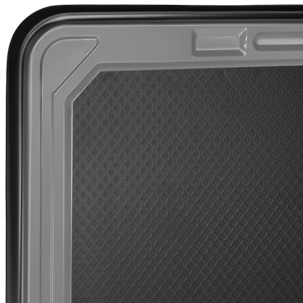tectake Ladvogn med bremser -  sort Black