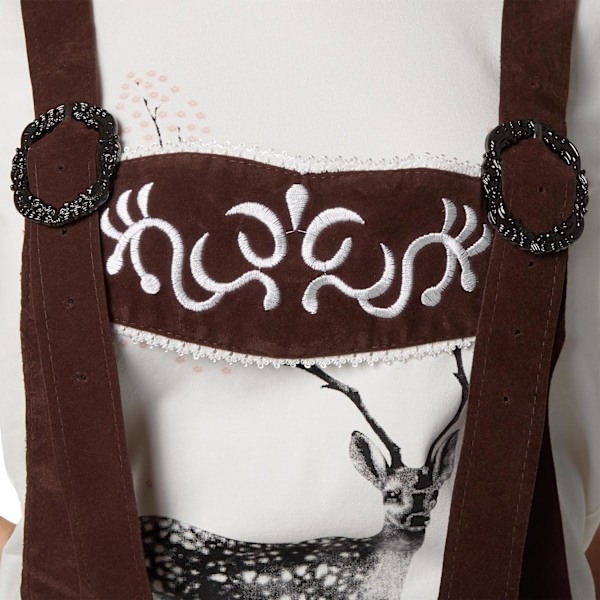 tectake Lederhosen Hamborg Brown L