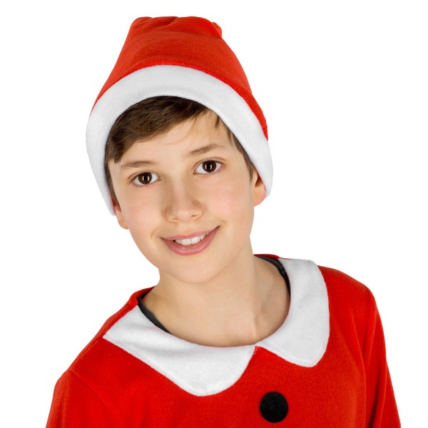 tectake Lille julemand børnekostume Red 152 (12-14y)