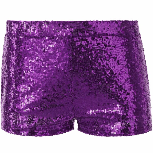 tectake Paillet shorts lilla Purple XL