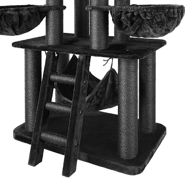 tectake Kradsetræ Gismo -  sort Black