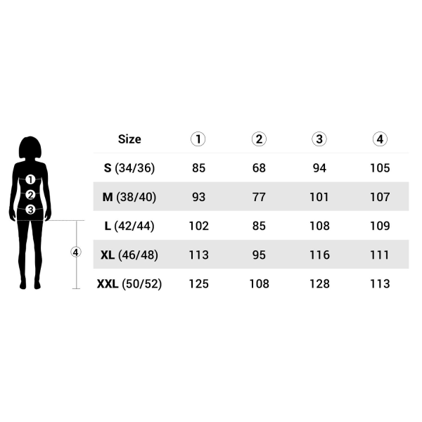 tectake Langærmet body med rund halsudskæring til kvinder brun Brown XXL