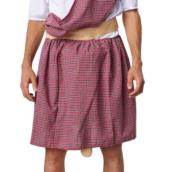 tectake Fræk Highlander kostume White S