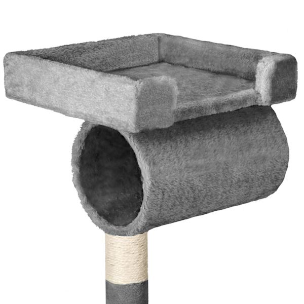 tectake Kradsetræ Stokeley -  grå Grey