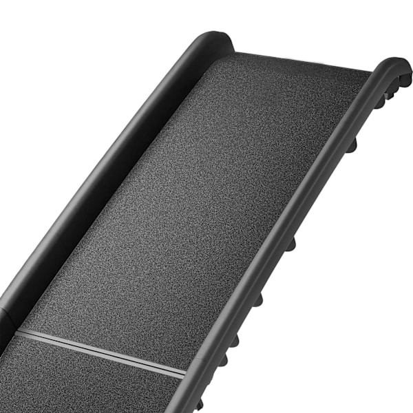 tectake Hunderampe Paw Step Bil, sammenklappelig og skridsikker, op til 90kg Black