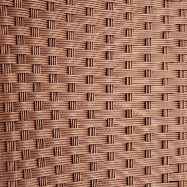 tectake Havepavillon i polyrattan Mona 3x4m -  brun/antracit Anthracite