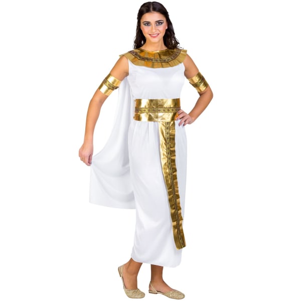 tectake Cairo, dronning af Nilen kostume White S