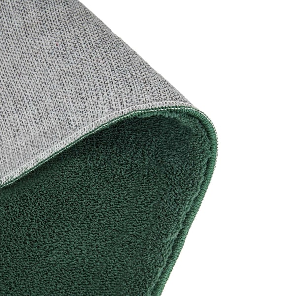 Kortluvet tæppe Soft Zone - grøn,80 x 150 cm Green