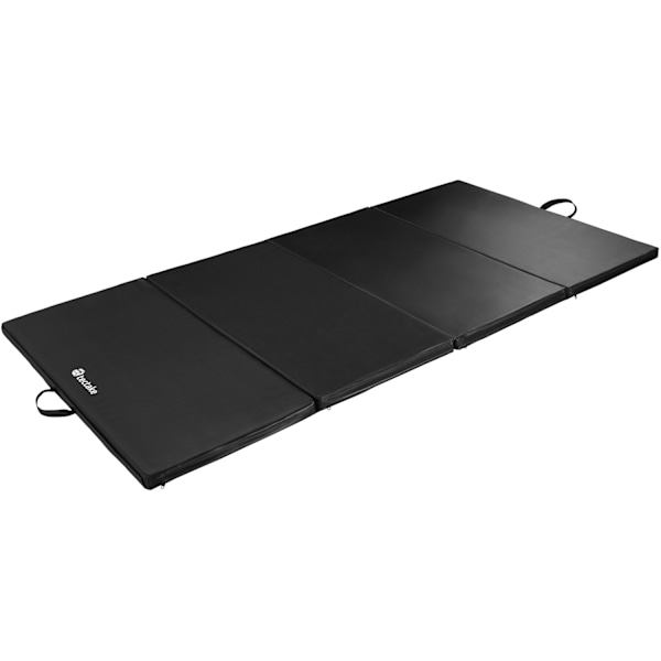 tectake Træningsmåtte 240x120x5cm -  sort Black